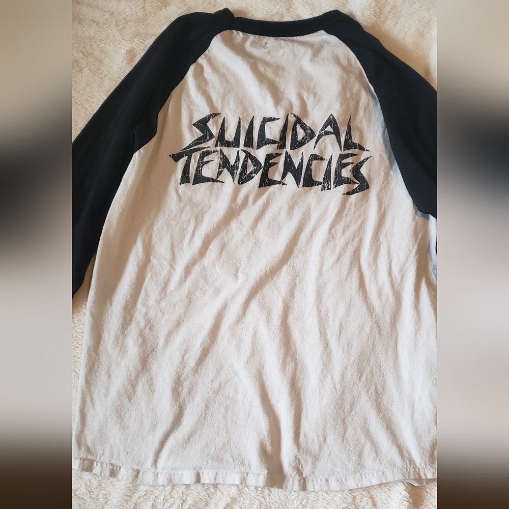 Suicidal Tendencies 3/4 Sleeve XL 90s - Picture 5 of 7